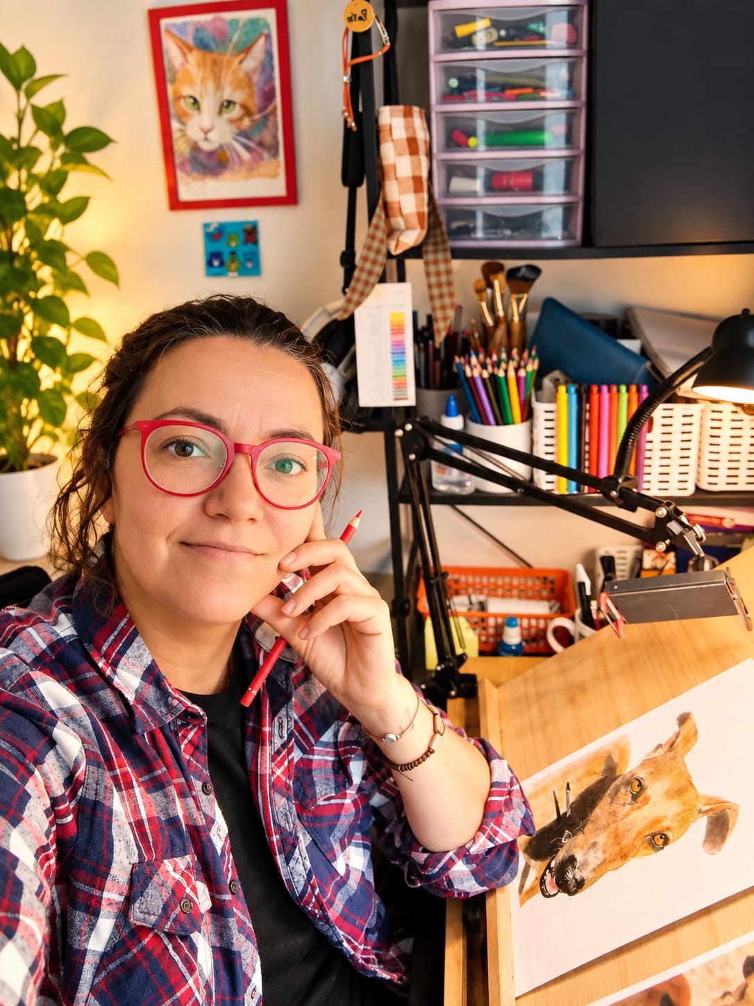 Retrato del artista
